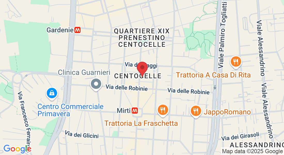 Via dei Castani, 110, 00172 Roma RM, Italia