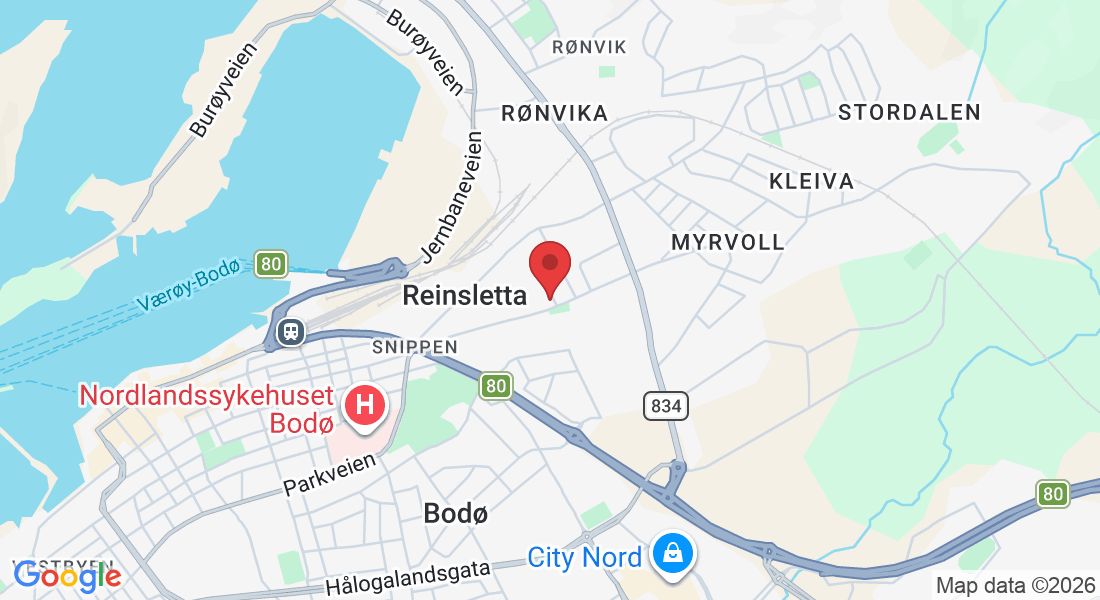 Isdamveien 16, 8009 Bodø, Norge