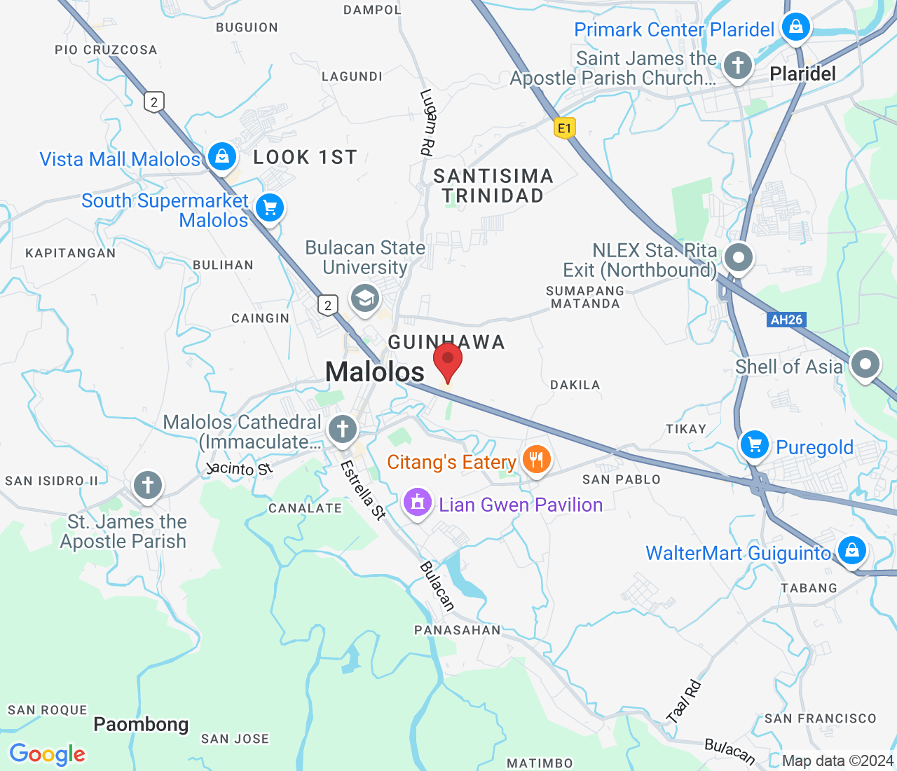 VR2F+5P, Malolos, Bulacan, Philippines