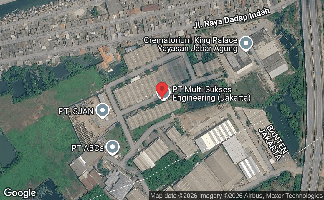 WP58+9H3, Dadap, Kosambi, Tangerang Regency, Banten 15211, Indonesia