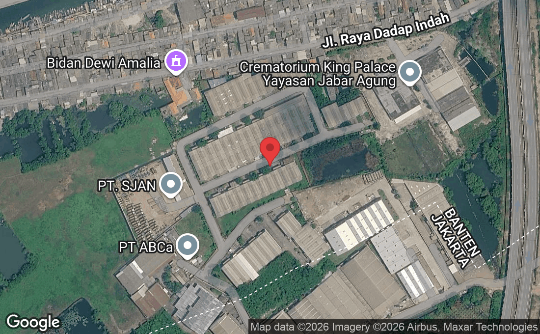 WP58+9H3, Dadap, Kosambi, Tangerang Regency, Banten 15211, Indonesia