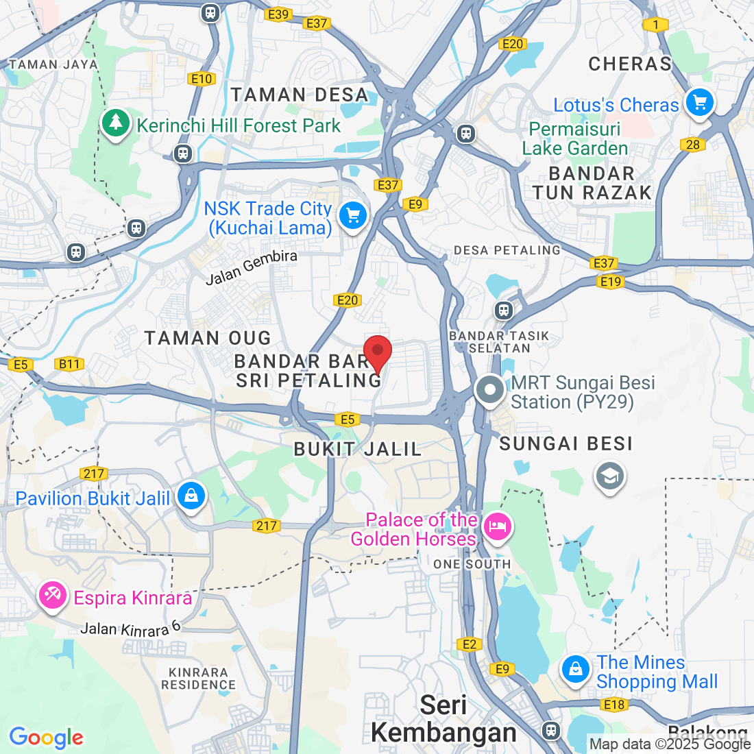L2-05 & L2-06, Second Floor, Pinnacle Sri Petaling Mall, 1, Jalan Radin Anum 1, Bandar Baru Sri Petaling, 57000 Kuala Lumpur, Wilayah Persekutuan Kuala Lumpur, Malaysia