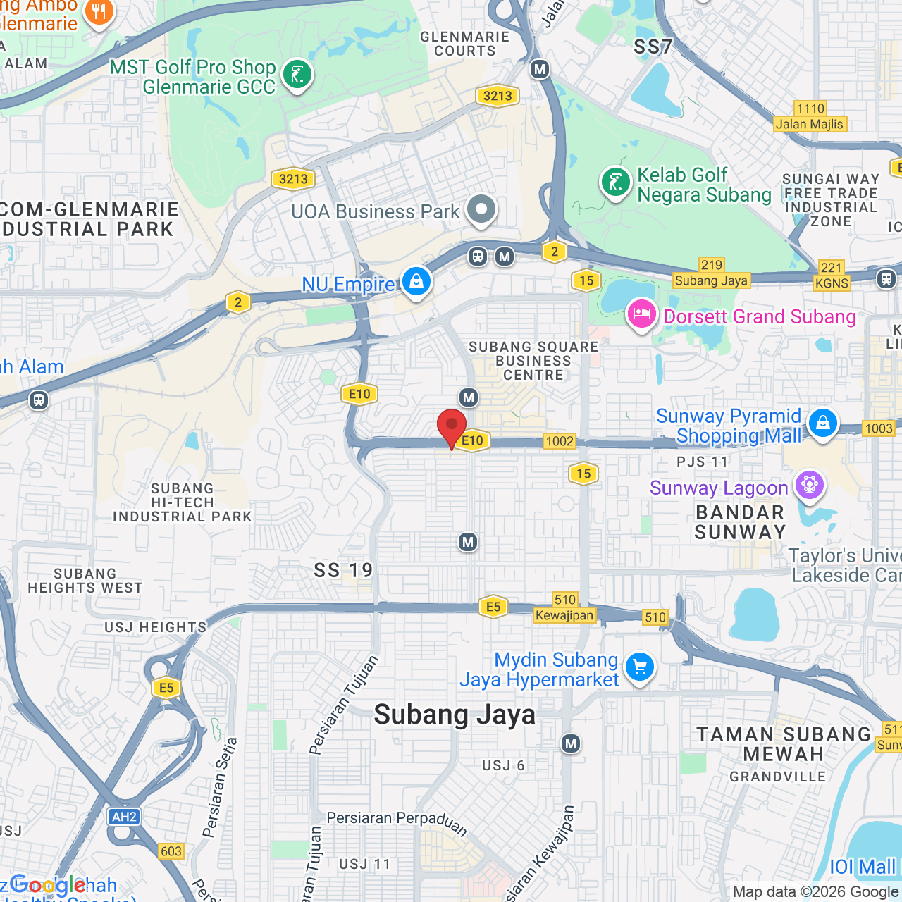 25, Jalan SS 18/1b, Ss18, 47500 Subang Jaya, Selangor, Malaysia