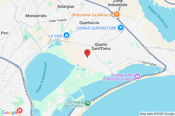 Via Pierluigi da Palestrina, 53, 09045 Quartu Sant'Elena CA, Italy