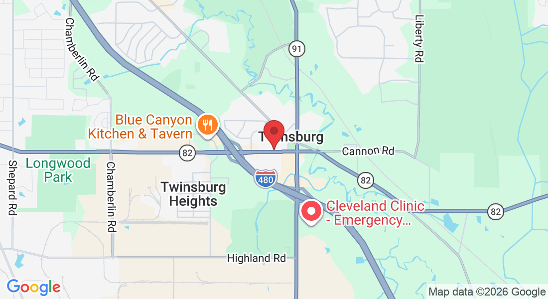 2633 E Aurora Rd, Twinsburg, OH 44087, USA