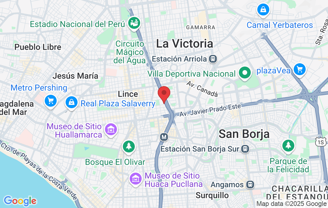 Av. P.º de la República 2490, Lince 15046, Perú