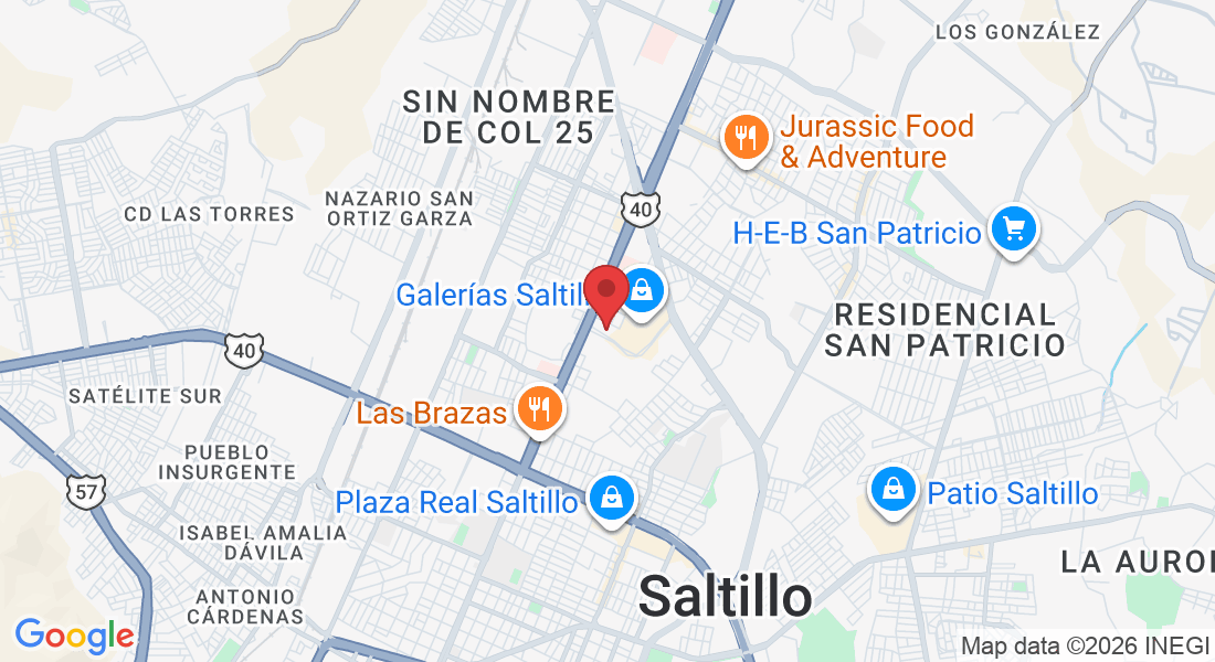 Blvd. Galerías 239, Villa Olímpica, 25230 Saltillo, Coah., México