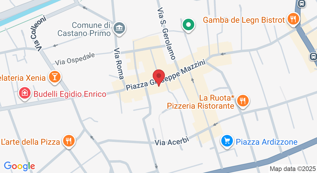 Piazza Giuseppe Mazzini, 25, 20022 Castano Primo MI, Italia