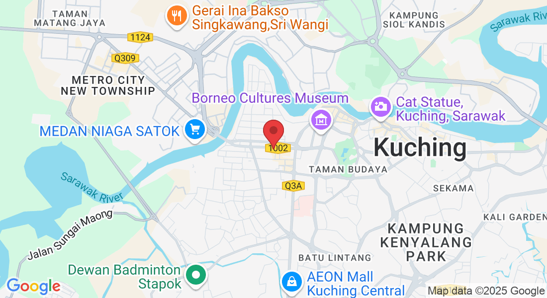 Lot 261, 1st floor, wisma bidar, section 9 jalan satok, 93000, kuching sarawak Kuchin, 93400 Kuching, Sarawak, Malaysia