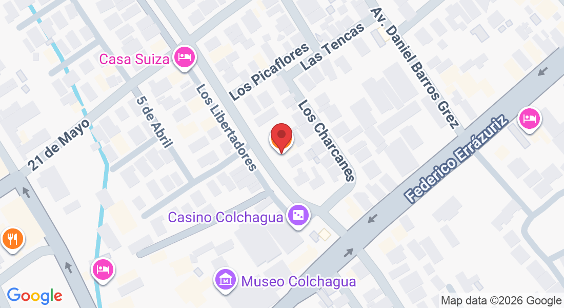 Av Las Toscas 77, 3130454 Santa Cruz, O'Higgins, Chile