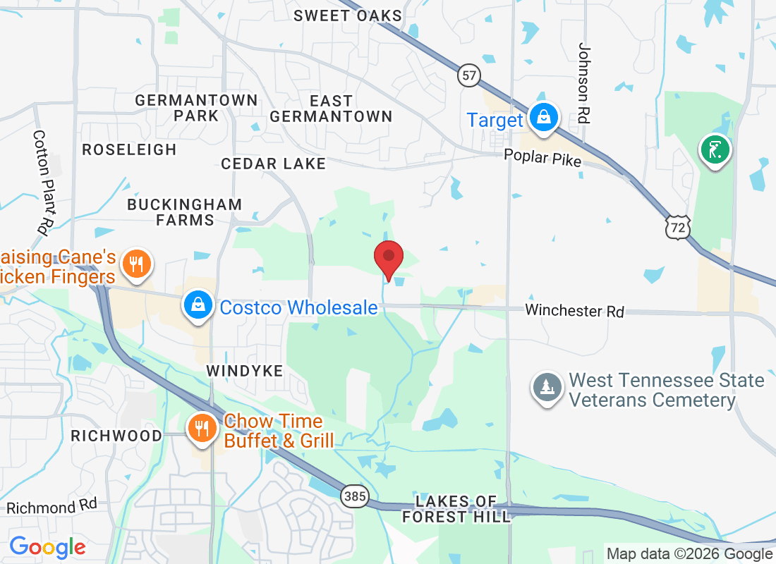 8700 Trail Lake Dr W suite 100, Memphis, TN 38125, USA