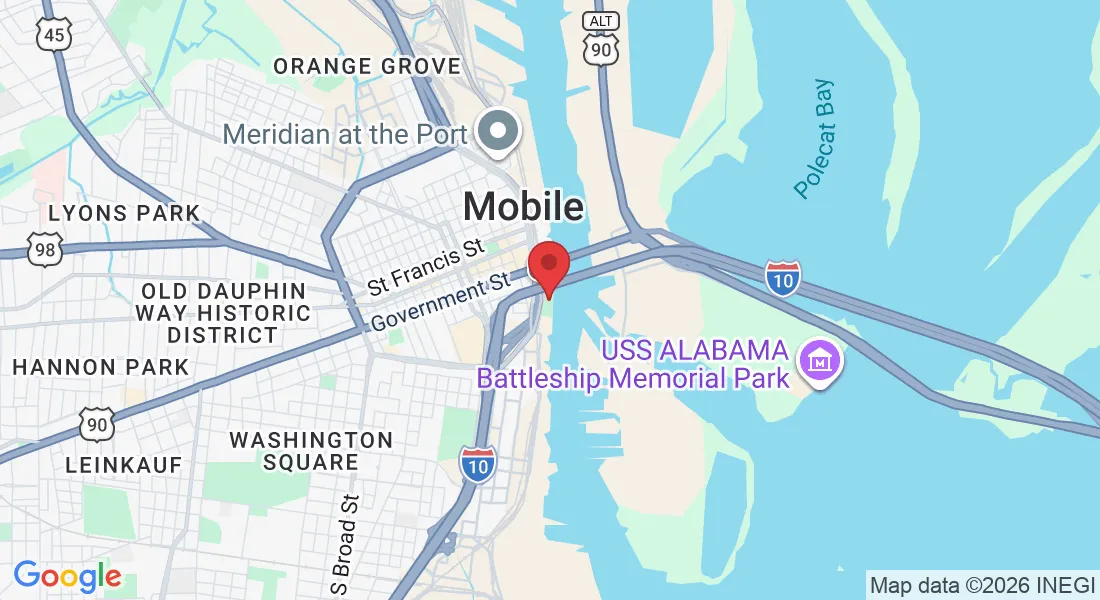 155 Water St, Mobile, AL 36602, USA
