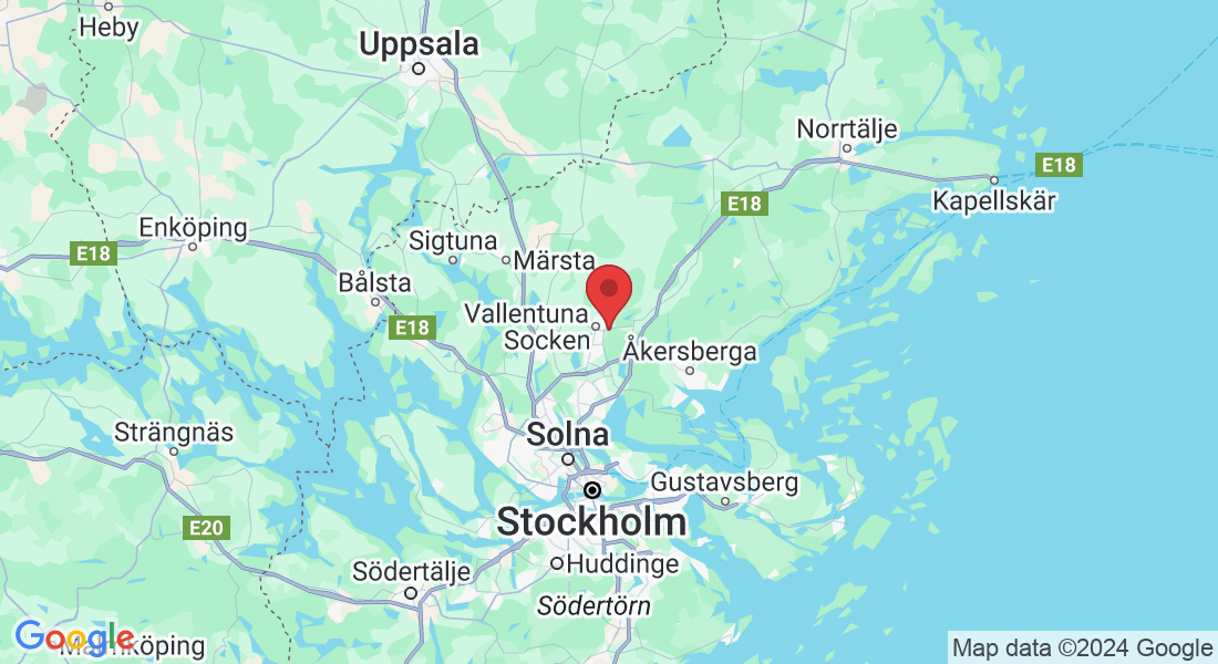 Okvistavägen 17, 186 40 Vallentuna, Sverige