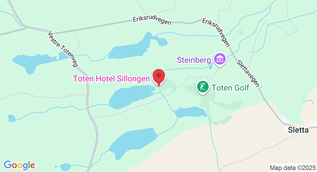 Toten Golf, Sillongenvegen 149, 2846 Bøverbru, Norge