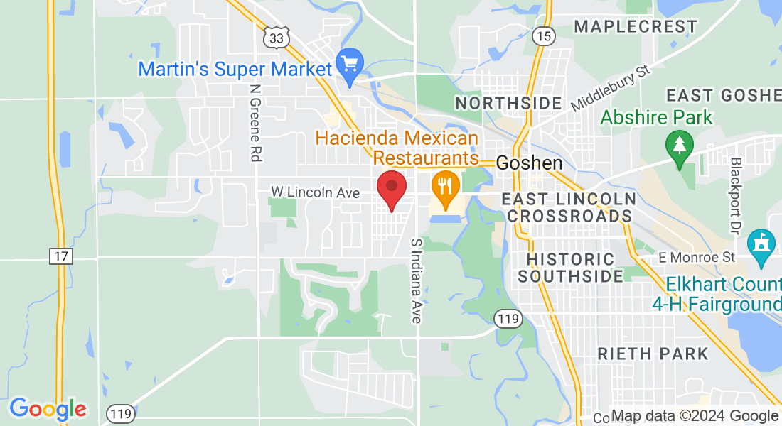 Hickory St, Goshen, IN 46526, USA