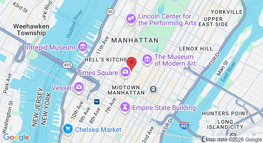 152 W 49th St, New York, NY 10020, USA