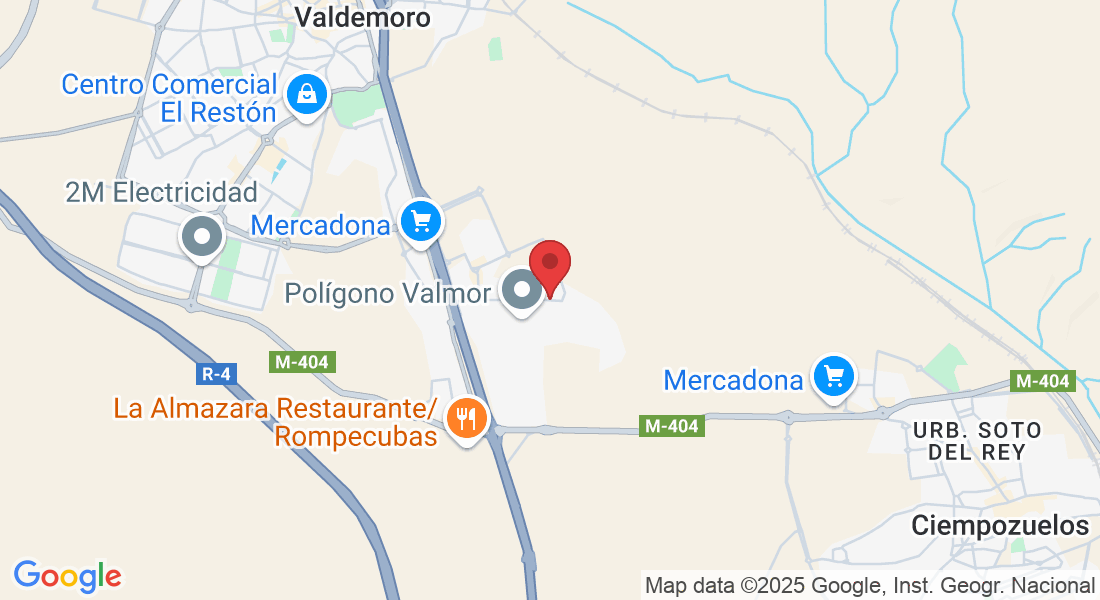 Av. de las Yeseras, 37, nave 920, 28341 Valdemoro, Madrid, España