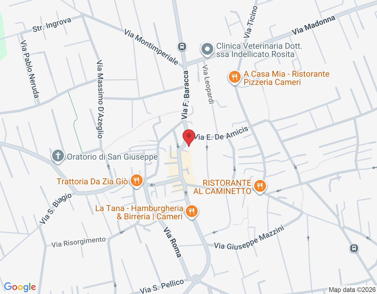 Via F. Baracca, 22, 28062 Cameri NO, Italia