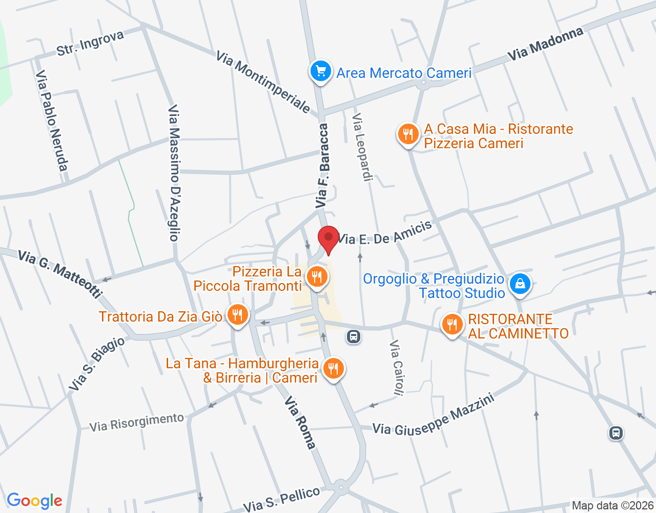 Via F. Baracca, 22, 28062 Cameri NO, Italia