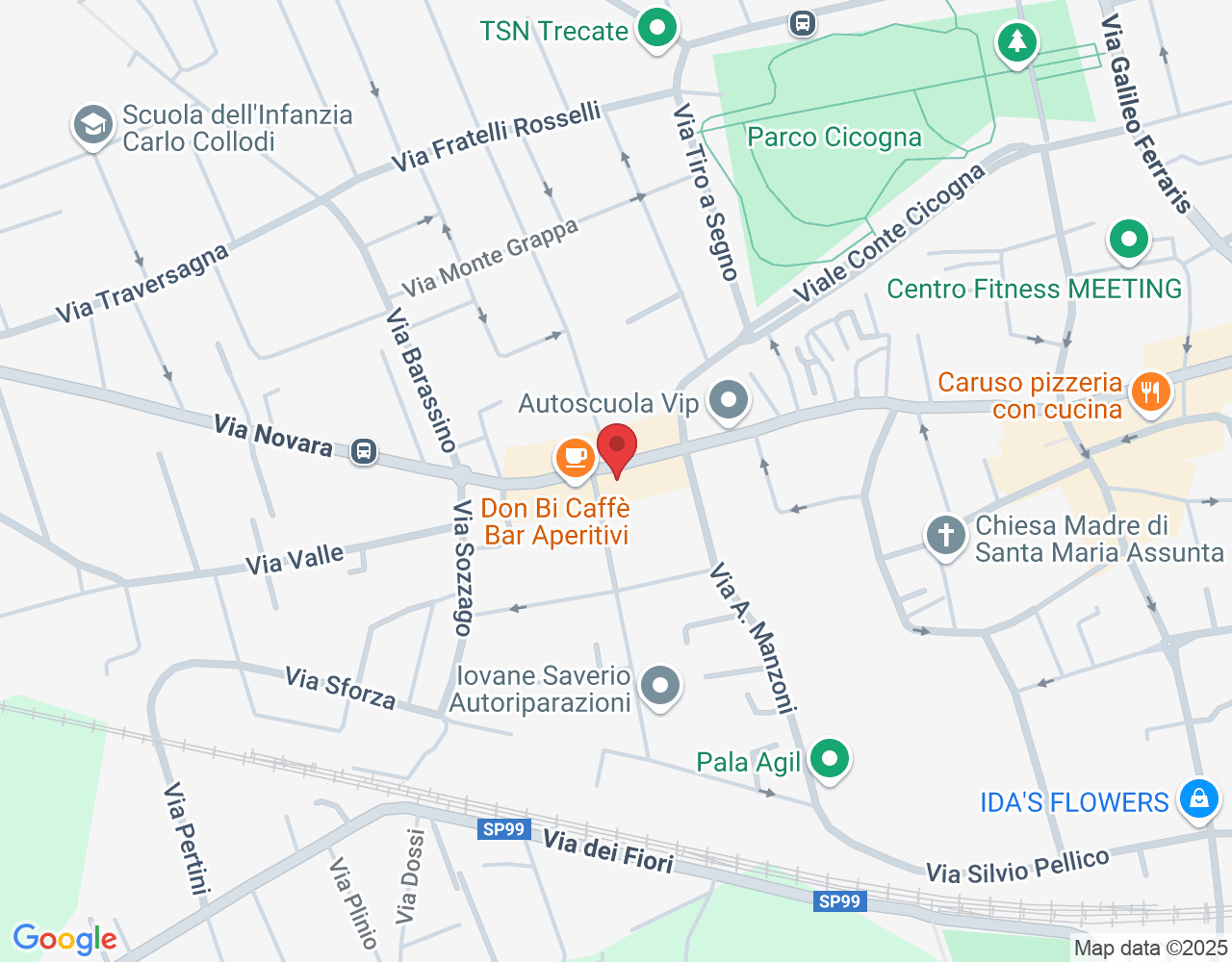Via Novara, 5, 28069 Trecate NO, Italia