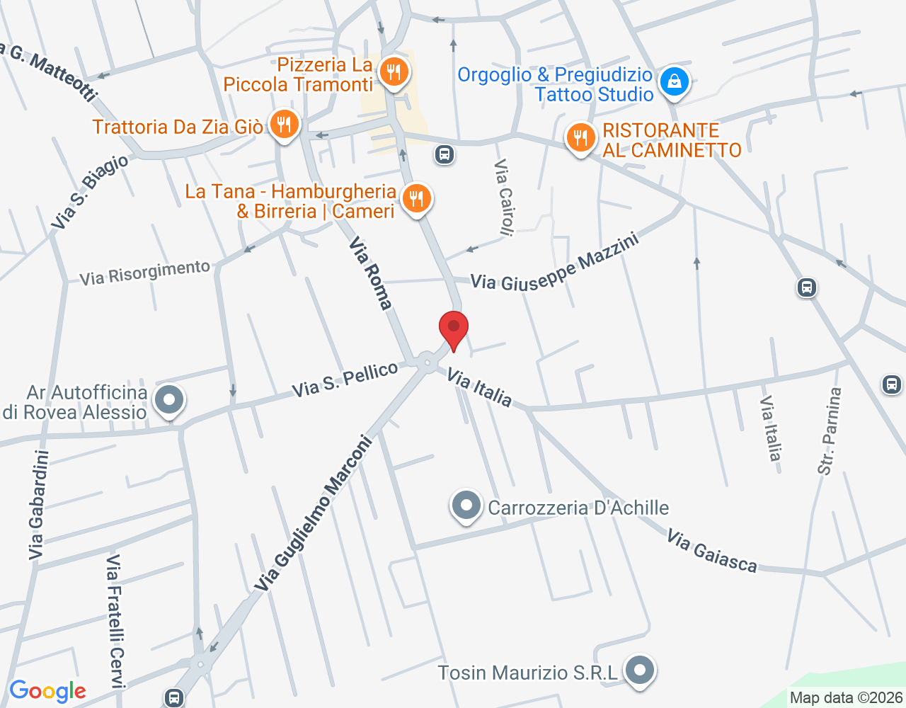 Via Novara, 45, 28062 Cameri NO, Italia