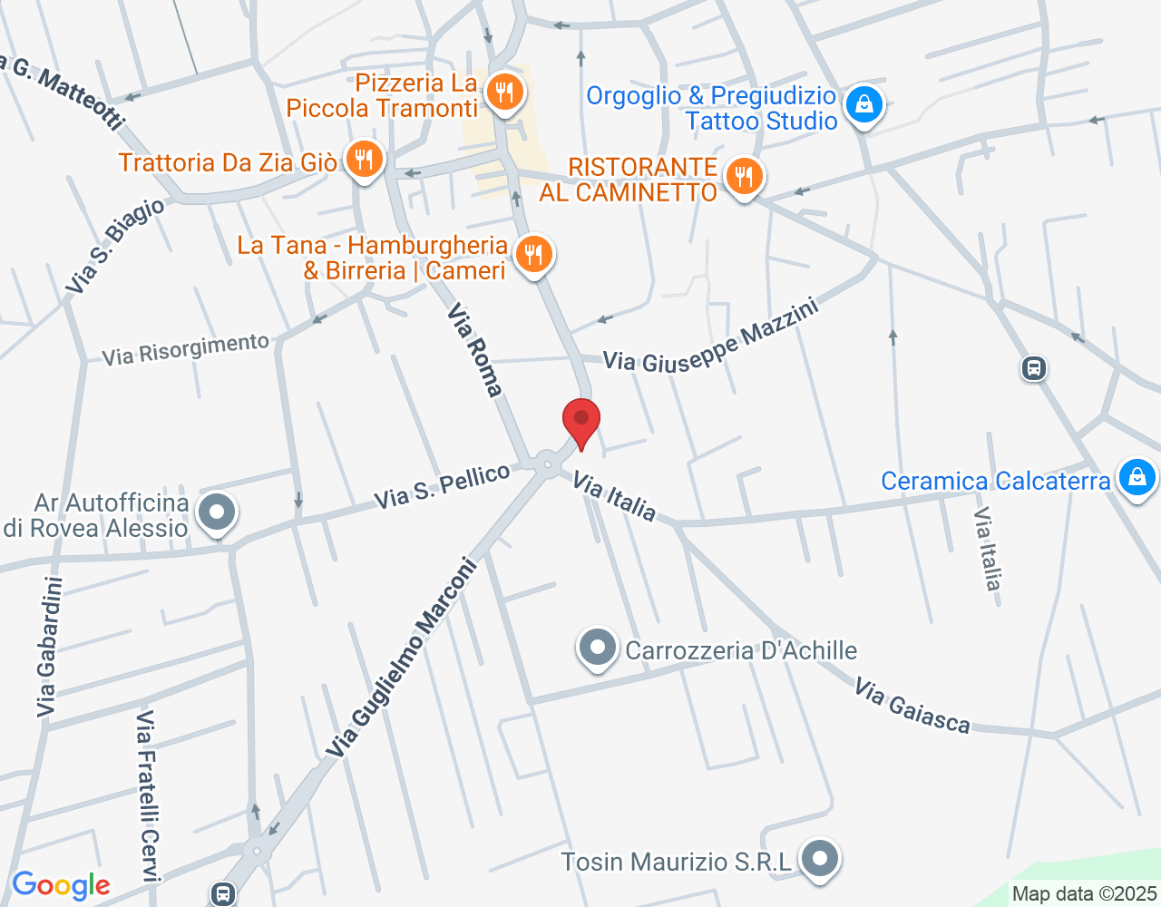 Via Novara, 45, 28062 Cameri NO, Italia