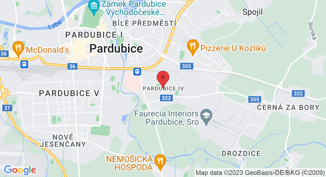 Pardubice IV, Česko