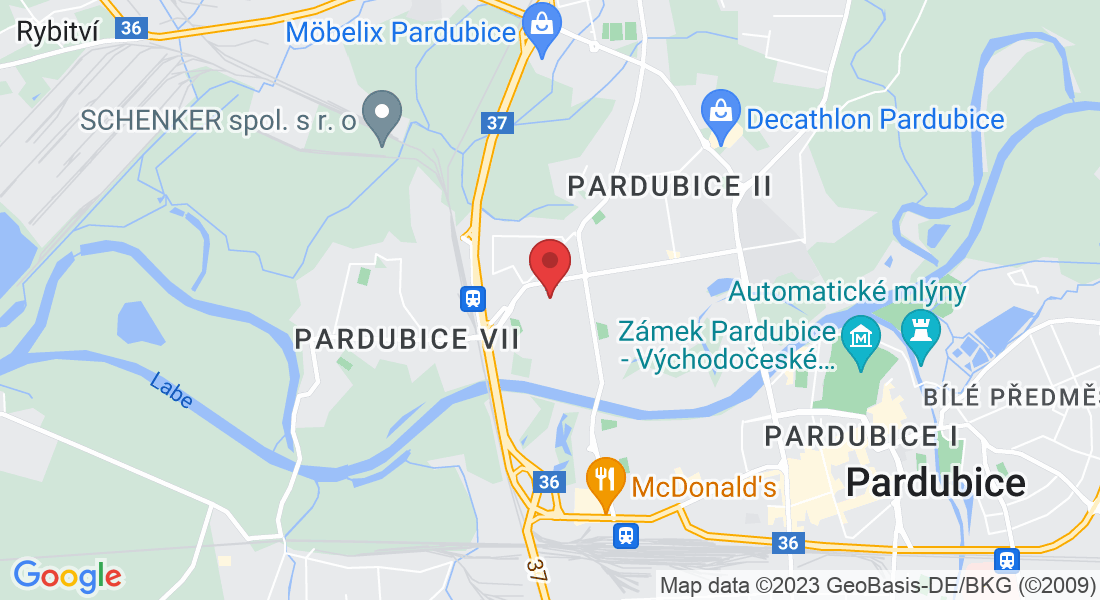 Grusova 414, 530 09 Pardubice II-Polabiny, Česko