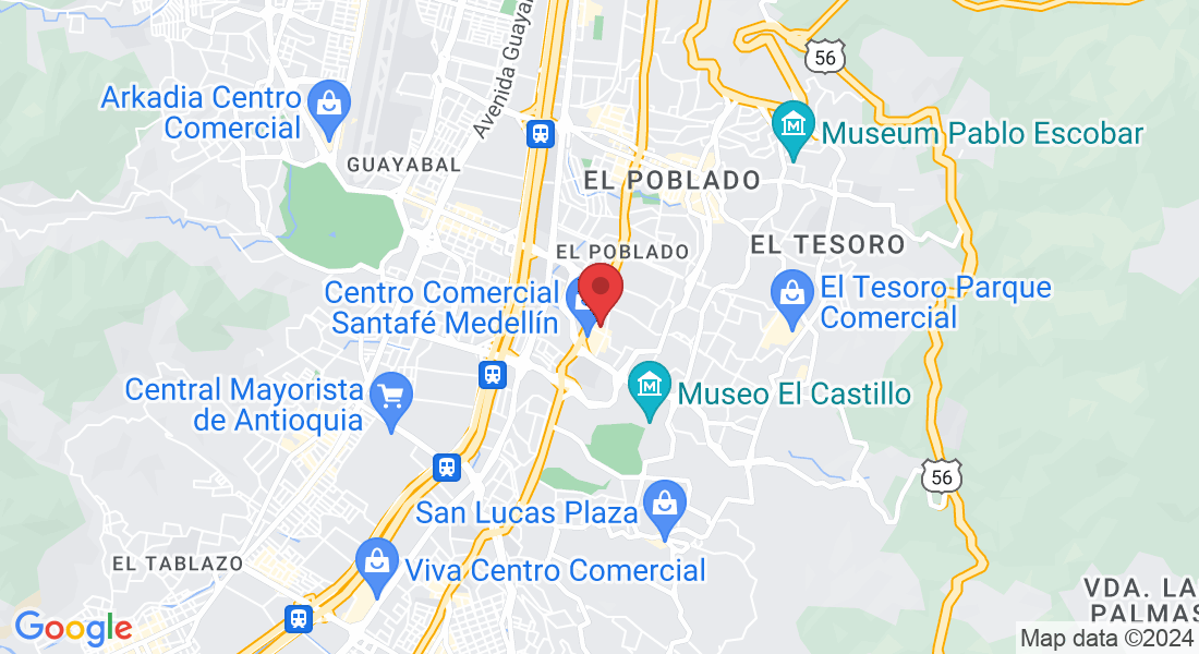 Cl. 7 Sur #42-70, El Poblado, Medellín, El Poblado, Medellín, Antioquia, Colombia