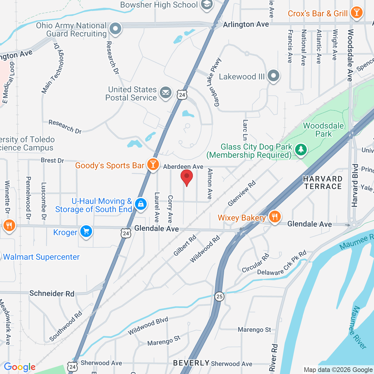 1337 Abbott Ave, Toledo, OH 43614, USA