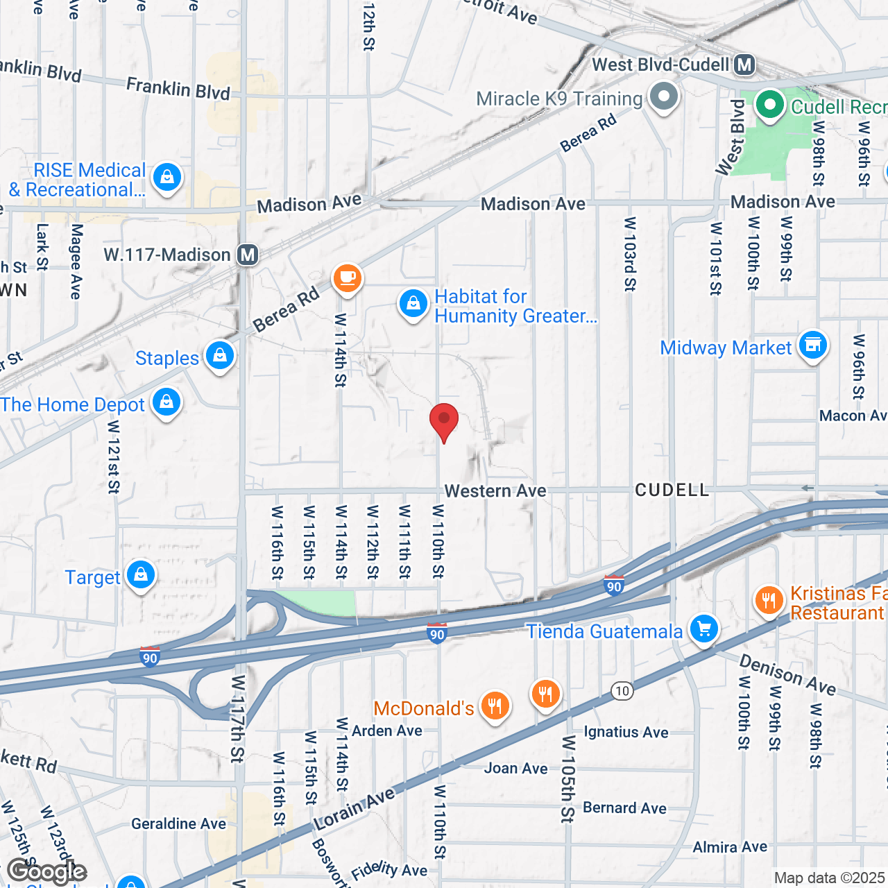 2201 W 110th St, Cleveland, OH 44102, USA