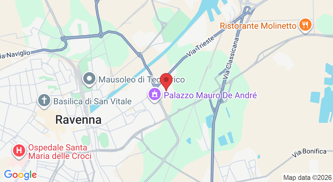 Via Trieste, 235, 48122 Ravenna RA, Italia