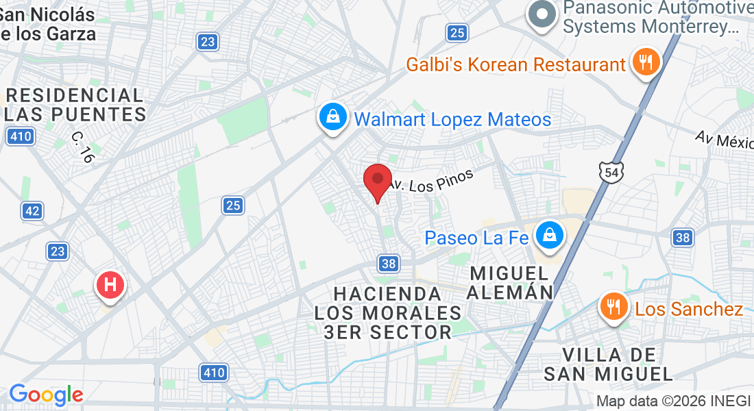 Villa del Señor 902, Residencial Villa Luz, 66476 San Nicolás de los Garza, N.L., México