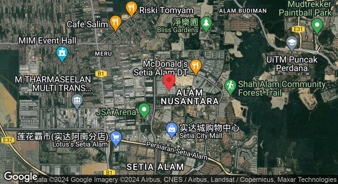 53, Jln Setia Utama U13/37P, Alam Nusantara, 40170 Shah Alam, Selangor, 马来西亚