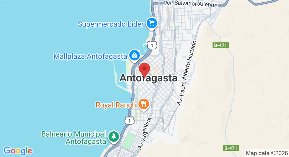 Uribe 636, 1271616 Antofagasta, Chile