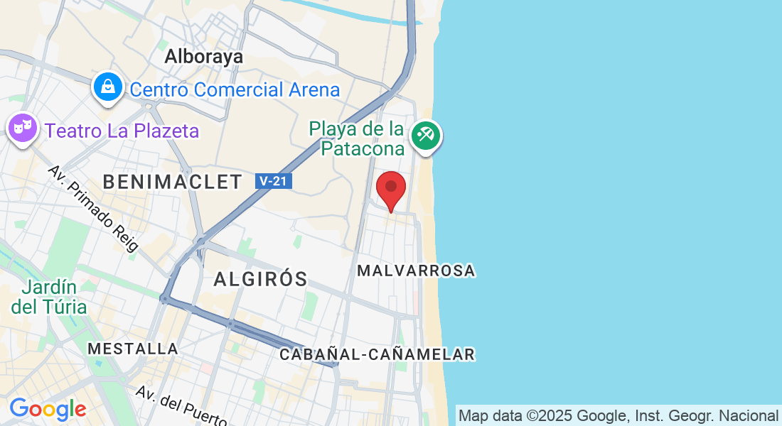 C/ de Gran Canària, 50, Poblados Marítimos, 46011 València, Valencia, España