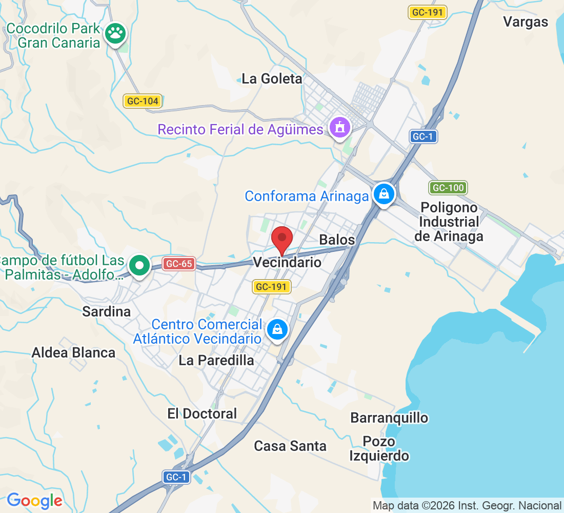 C. de Fernando Guanarteme, 26-c, 35110 Vecindario, Las Palmas, España