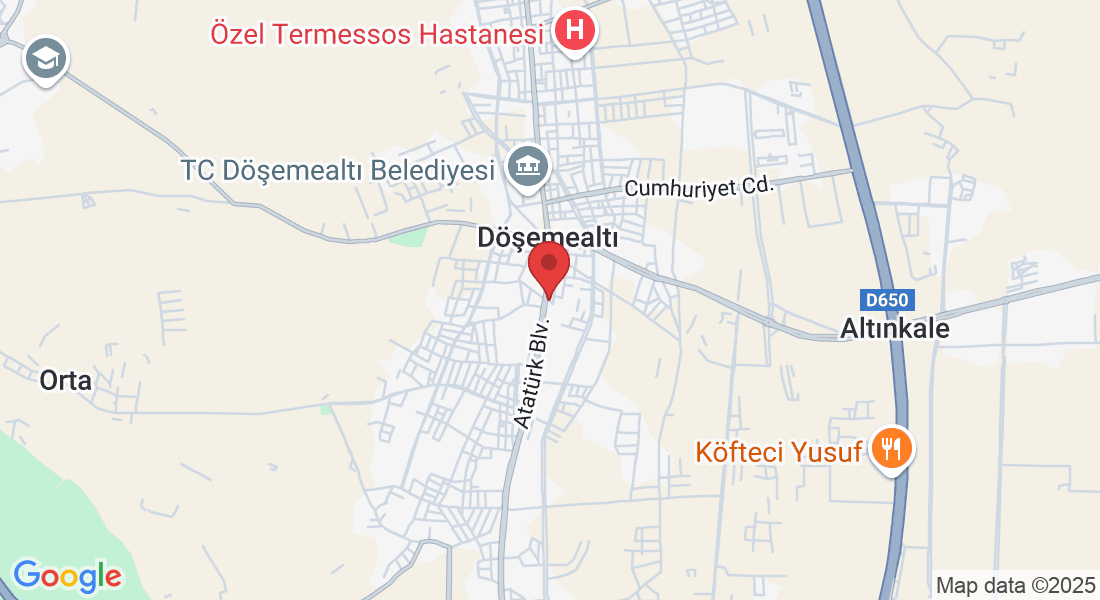Bahçeyaka, 28. Sk. No:3, 07190 Döşemealtı/Antalya, Türkiye
