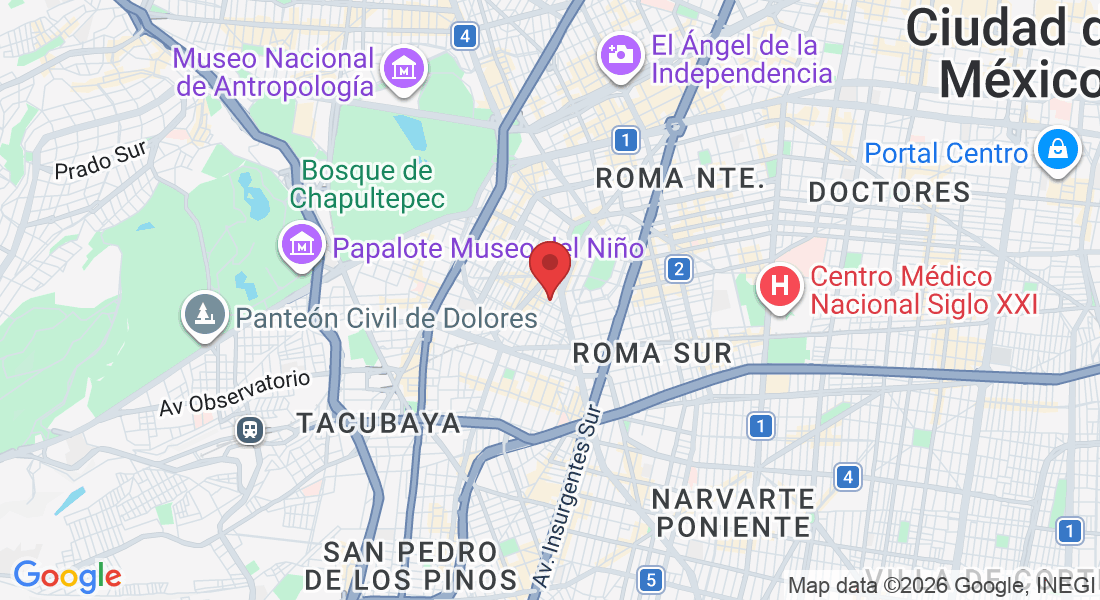Campeche 351, Hipódromo, Cuauhtémoc, 06100 Ciudad de México, CDMX, México
