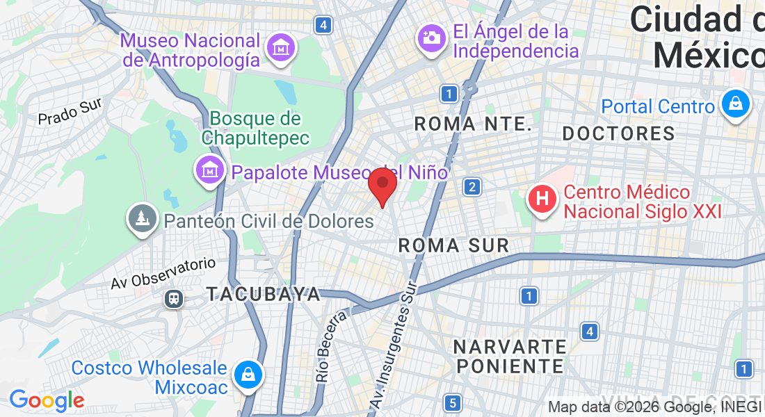 Campeche 351, Hipódromo, Cuauhtémoc, 06100 Ciudad de México, CDMX, México