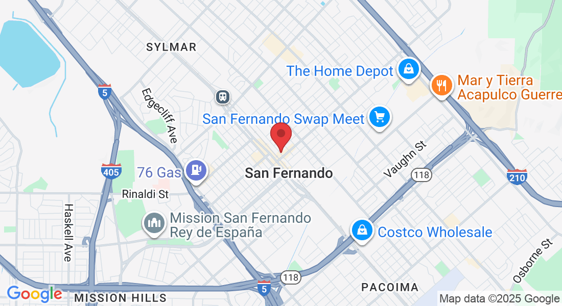 1115 1st St, San Fernando, CA 91340, USA