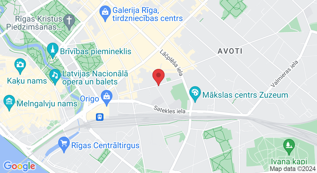 Ernesta Birznieka-Upīša iela 20, Latgales priekšpilsēta, Rīga, LV-1050, Latvia