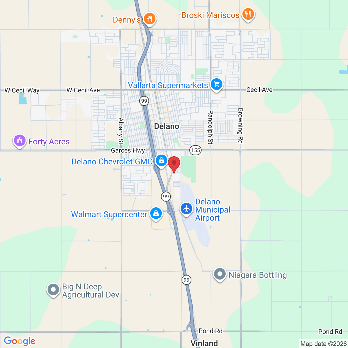 314 Front St, Delano, CA 93215, USA