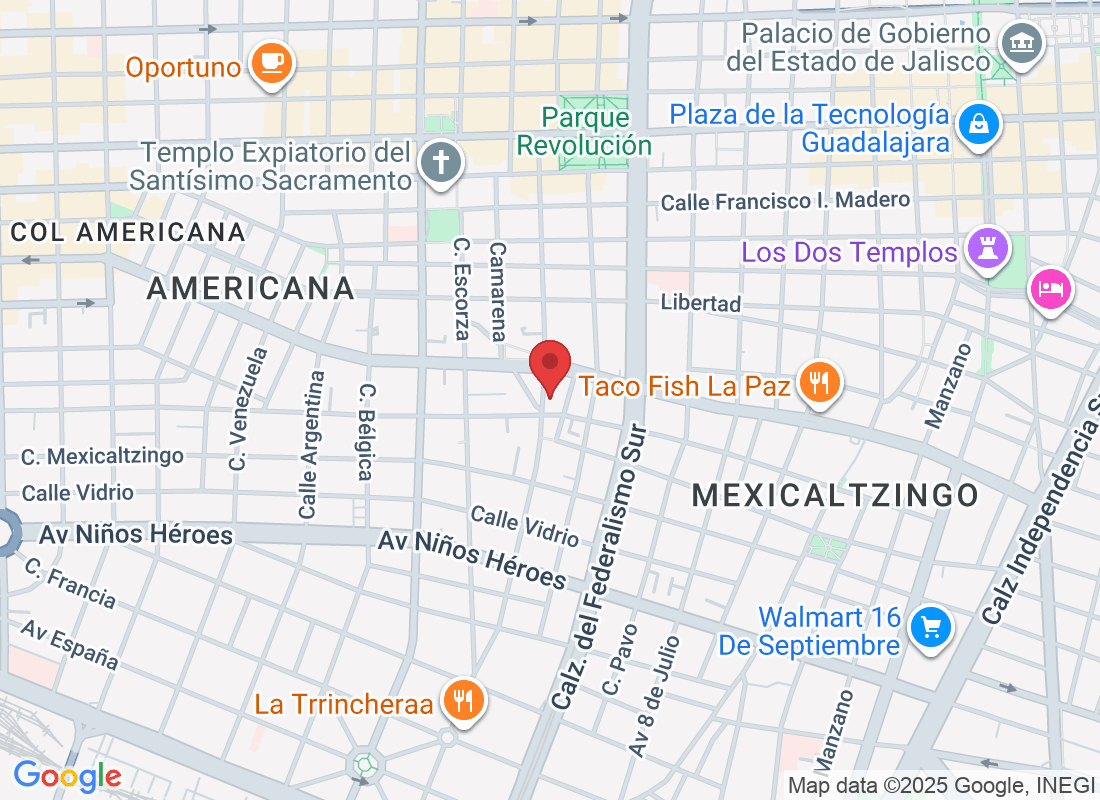 C. Rayón 509, Americana, 44170 Guadalajara, Jal., México