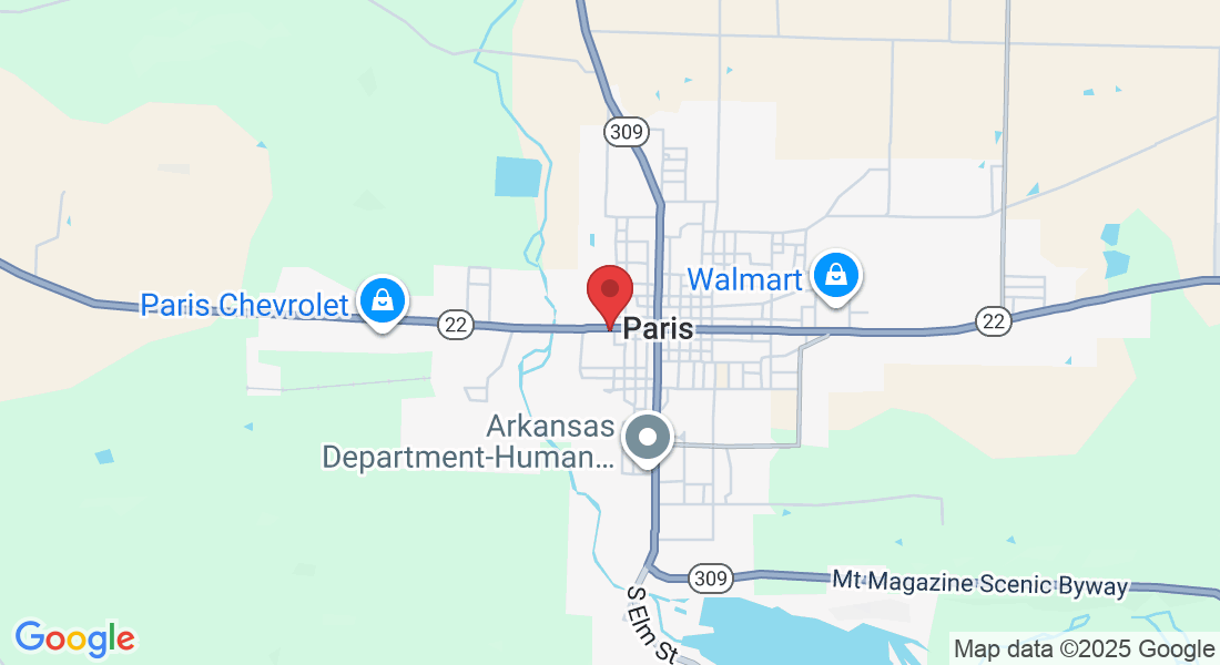 402 W Walnut St, Paris, AR 72855, USA