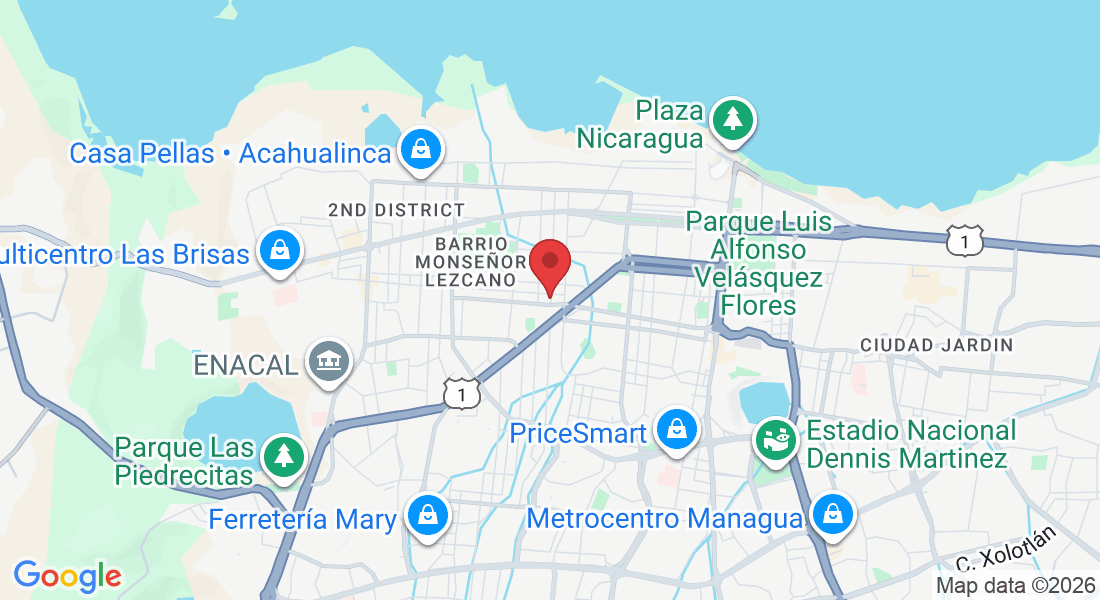 S/N, 18 Av Suroeste, Managua, Nicaragua