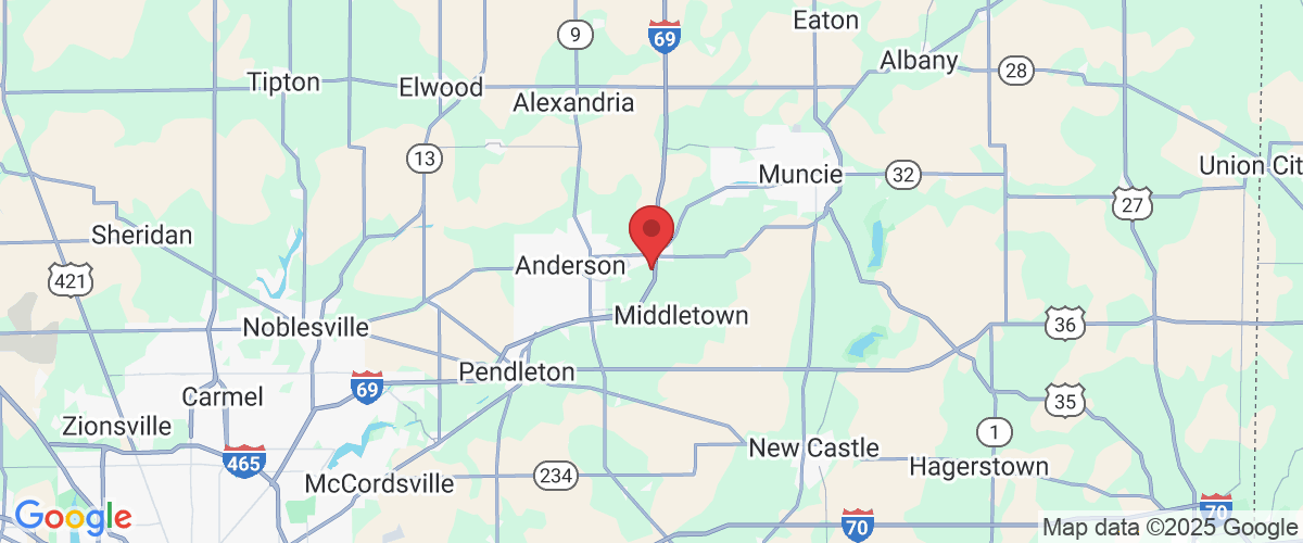 10400 S 1000 Rd W, Daleville, IN 47334, USA
