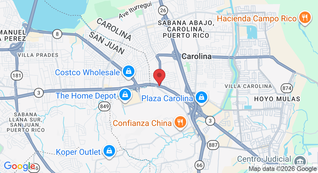Av. San Marcos & Av. 65 de Infantería, Carolina, 00987, Puerto Rico
