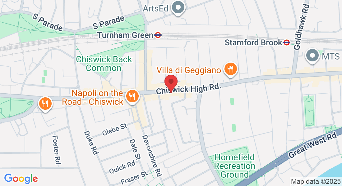 121-123 Chiswick High Rd., Chiswick, London W4 2ED, UK