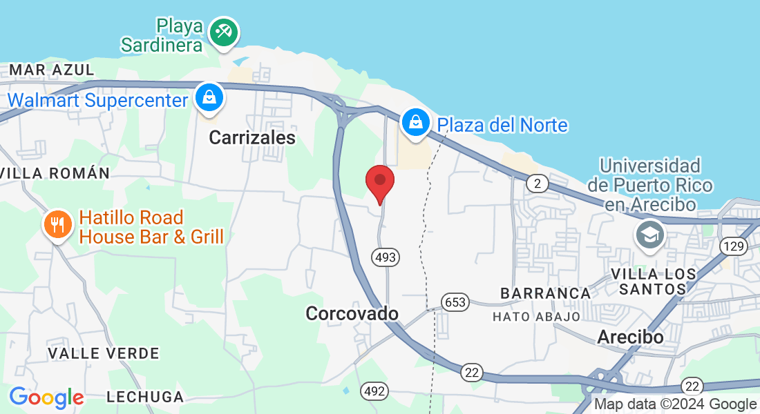 PR-493 KM 1.3, Carrizales, Hatillo 00659, Puerto Rico